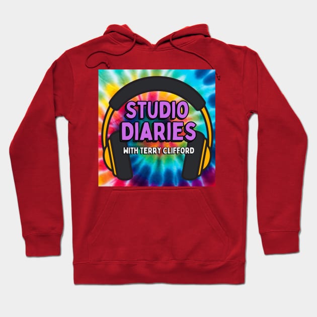 Studio Diaries Terry Clifford Tie Dye Hoodie by Studio Diaries